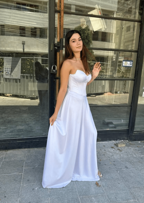 ⁦שמלת שילת בלבן⁩ – תמונה ⁦4⁩